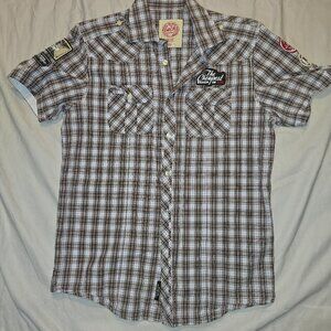 Jach's Vintage button down shirt Mens Size Medium
